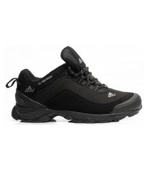 Зимние кроссовки Adidas Terrex черные с серым